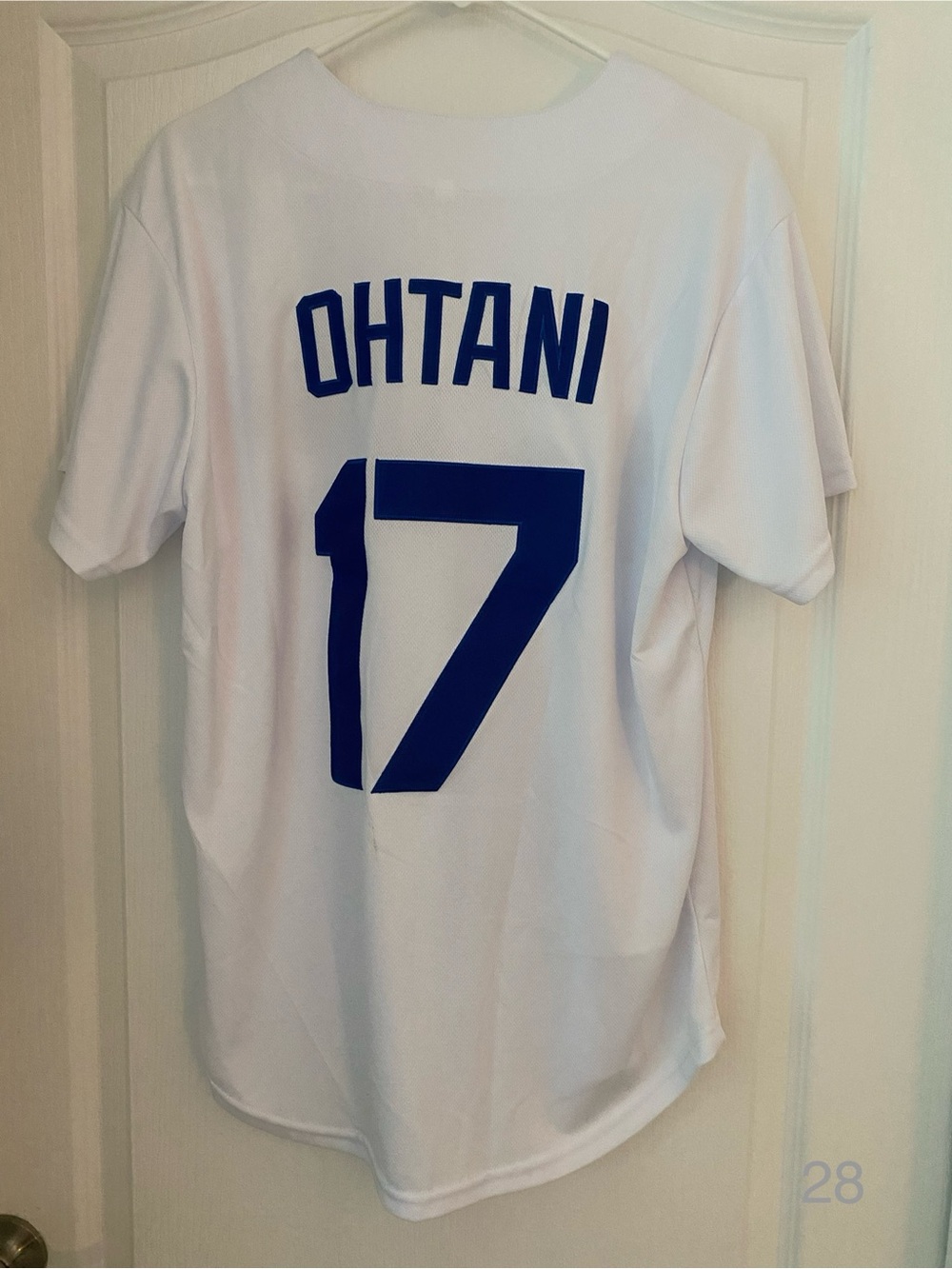 Los Angeles Dodgers #17 OHTANI men’s button up jersey